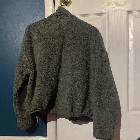 Vuori Forest Green Teddy Jacket - Picture 3 of 3